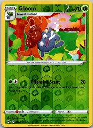 Gloom 002/159 Reverse Holo Crown Zenith