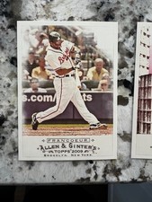 2009 TOPPS ALLEN & GINTER MLB BASEBALL SERIES CARD #s 1-350 PICK YOUR CARD