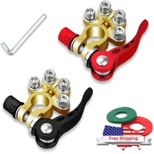 ZONBANG 2PCS Copper Quick Disconnect Battery Terminals | SAE/JIS Type A