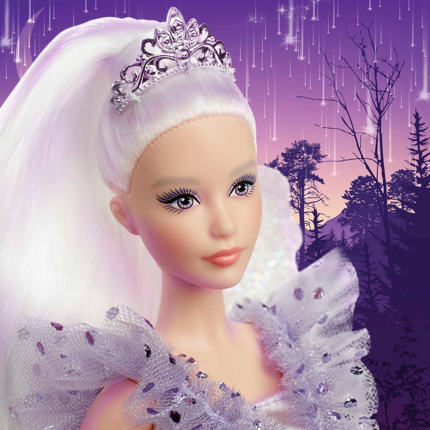 Barbie Signature Collectible Tooth Fairy Doll w/ Shimmery Fairy Wings Wand Tiara