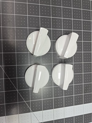 OEM GE,Hotpoint ,Hair Range Surface Burner Knob WB03X21228 for RGBS330DR1WW 4pk