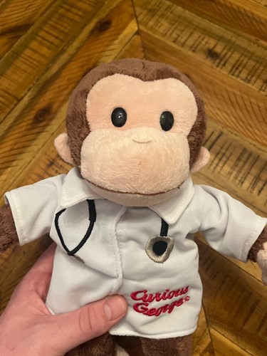 Curious George Doctor 2019 Bean-Bag Stuffed Plush 11" by Applause - 第 2/7 張圖片