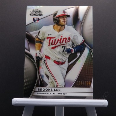 Brooks Lee - Topps Chrome Black 2025 Refractor /199 - #41 RC
