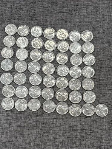 1943 BU Roll Lincoln Cents