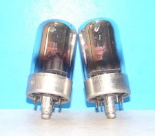 7F7 Philco loctal vacuum tubes 2 valves radio audio transoceanic tested VT-189