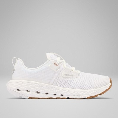 New w/ Columbia Women's PFG Tamiami 2 Fishing Shoes White Columbia Grey Sneakers