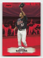 2025 Stadium Club #199 Johan Santana Red Foil
