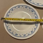Vintage Corelle Morning Blue Floral 10.25” Dinner Plate & 2 Dessert Plate 63/4” — photo 6