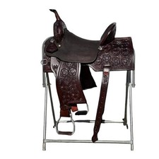 Western Handmade Barrel Racing Leather Horse Saddle Racer Equestrian Trail Tack
