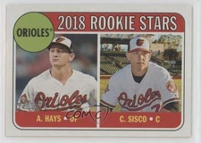 2018 Topps Heritage Rookie Stars Chance Sisco Austin Hays #66 Rookie RC