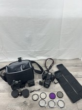 Canon Eos Rebel T6 with Two Extra lenses, bag, and filters