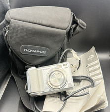 Fujifilm Digital Camera FinePix E550 Silver Tested With XD Card Book Wire etc