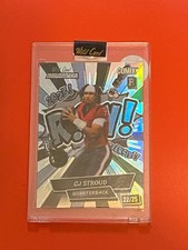2023 Cj Stroud Wild Card Comix Rookie Card 22/25 Alumination