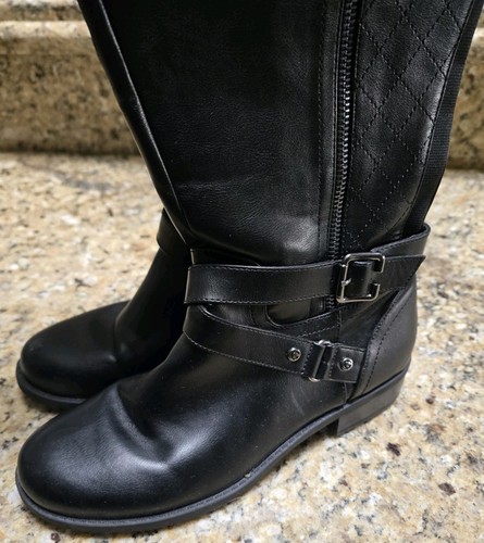 Womens GBG by Guess Wide Calf Riding Zip Up Boots Black 8 M - Picture 16 of 19