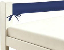 Toddlers' Bed Rail Protecter,Easy Installenhanced Safety Mostly Fit Blue-4Pc