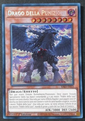 DRACHE DER STRAFE Seltenes Geheimnis auf Italienisch RA03-IT015 YUGIOH
