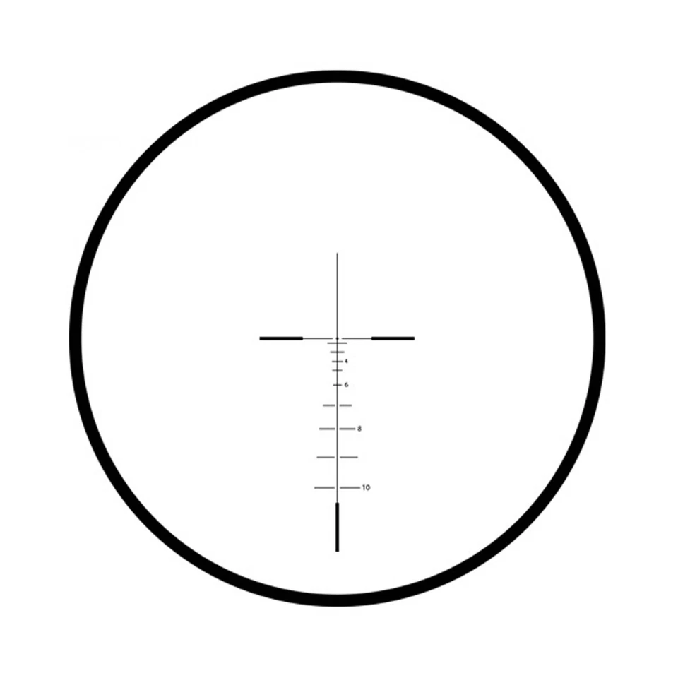 Mira para rifle 1-4x40 tipo E.L.D.R mira telescópica de aumento variable 1-4x Foto 3 de 3