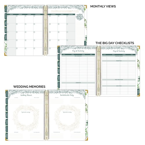Planificador de bodas y calendario de bloom daily planners, planeando nuestro para siempre - Imagen 7 de 15