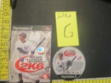 Major League Baseball 2K6 (Playstation 2 PS2)