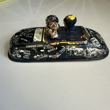 Tin Litho Jalopy Partial Car