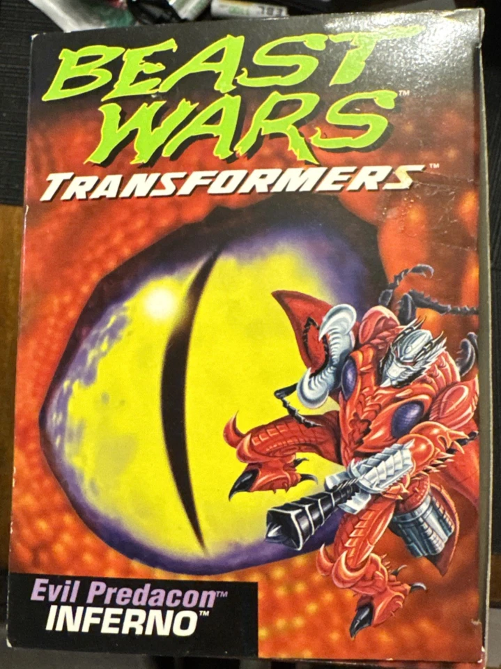 Beast Wars Transformers Evil Predacon Inferno 1996 NEW - Image 4 of 4