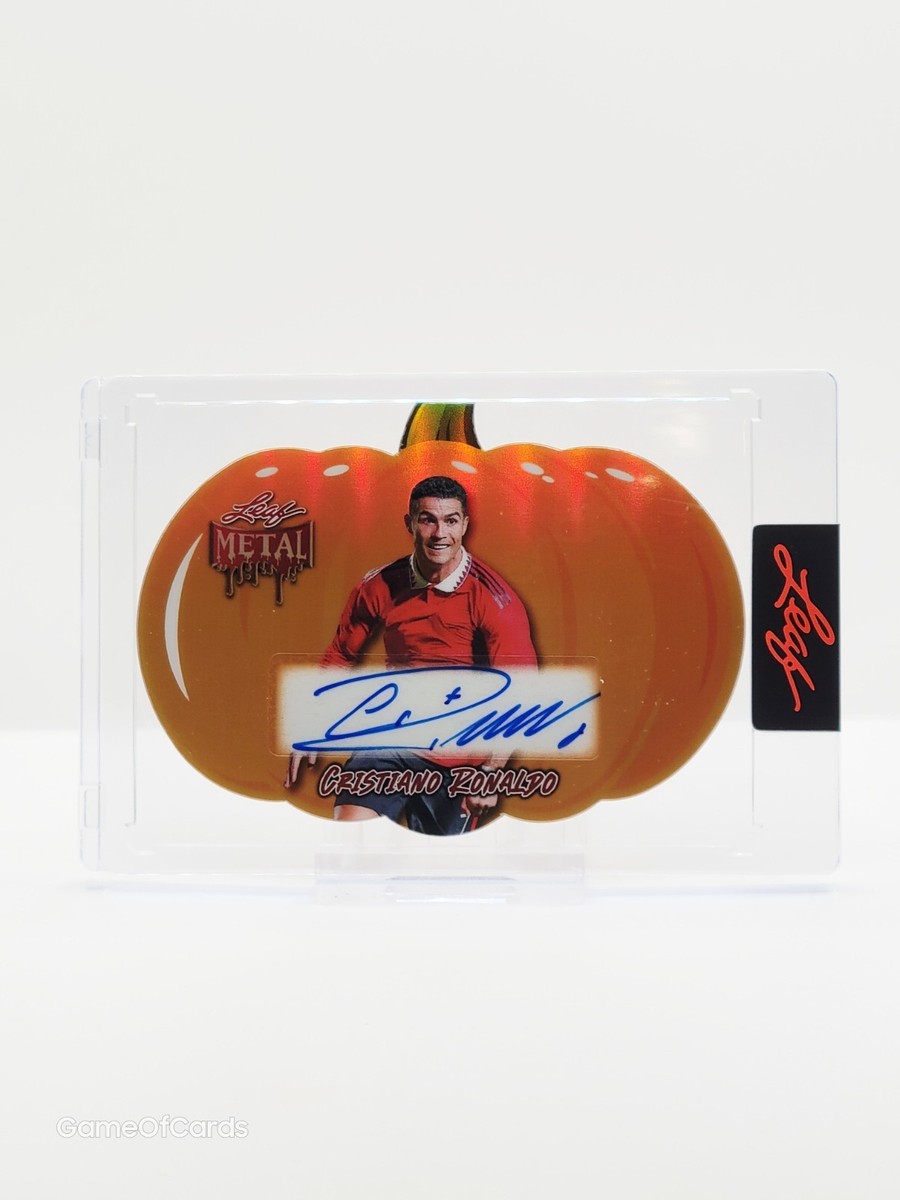 2025 Leaf Metal Halloween CRISTIANO RONALDO Auto Autograph 1/1