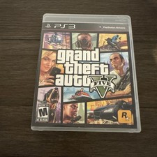 Grand Theft Auto V (Sony PlayStation 3, 2013) Complete w/Map & Manual - Tested