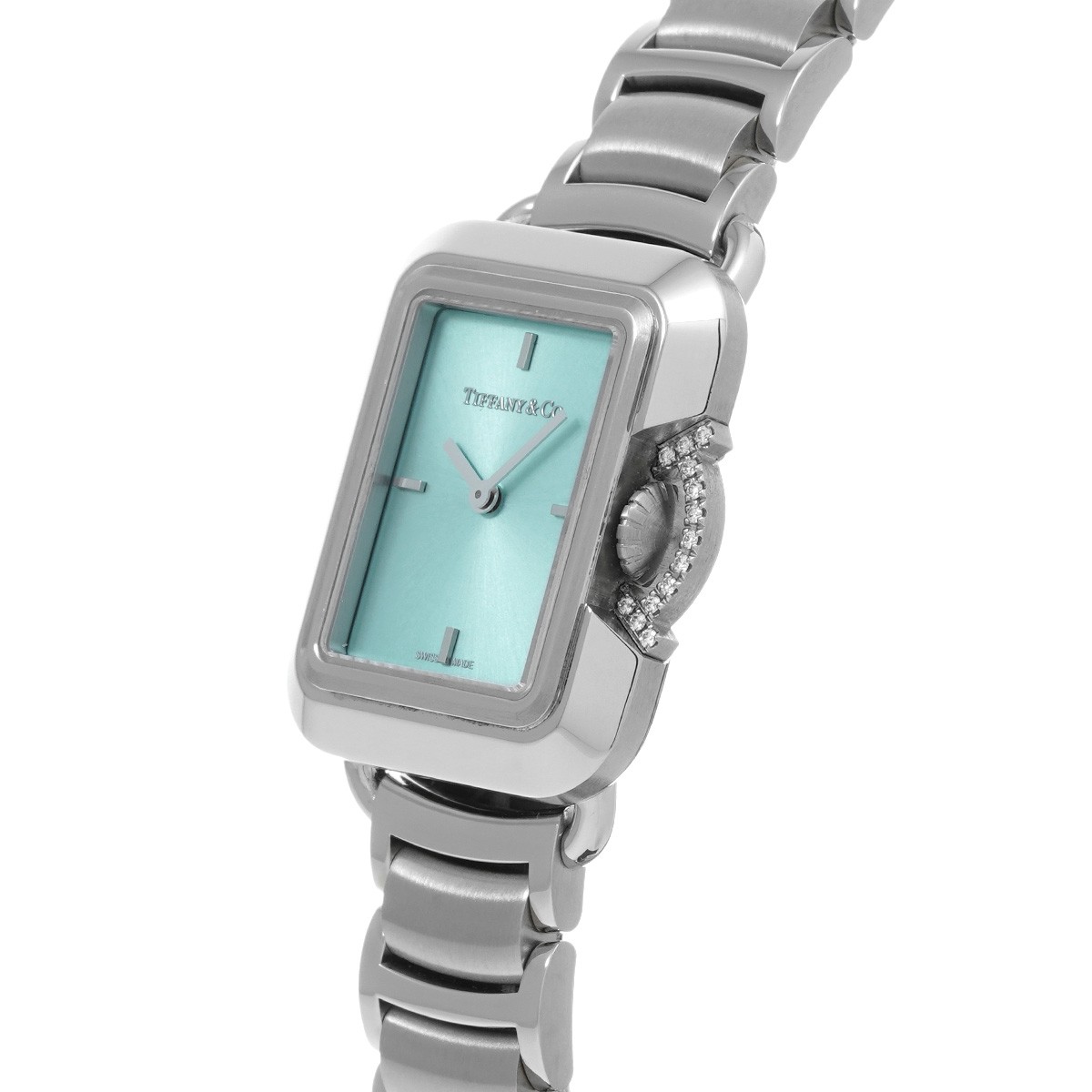 TIFFANY & Co. TIFFANY&Co. T 68482984 blue WATCH 678317 | eBay