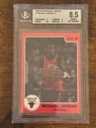 1986 Star Michael Jordan #1 Checklist BGS 8.5