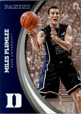 2015 Panini Duke #42 Miles Plumlee - NM-MT