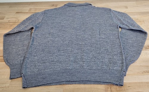 Vtg DAMON Made In Italy Wool/Acrylic Button-Up Collar Polo Style Sweater - Picture 2 of 21