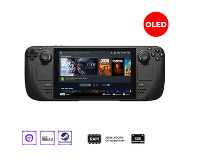 New Valve Steam Deck OLED Upgraded to 1TB 2TB SSD Handheld Gaming