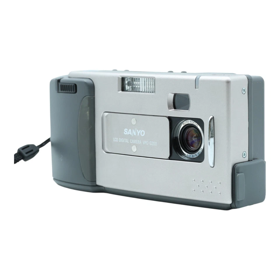 Sanyo LCD Digital Camera VPC-G200 Digitalkamera Kamera digital Silber - Bild 2 von 4