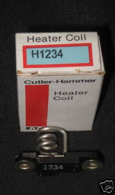 #ad #ad Cutler Hammer Heater Coil H1234 new $25.99