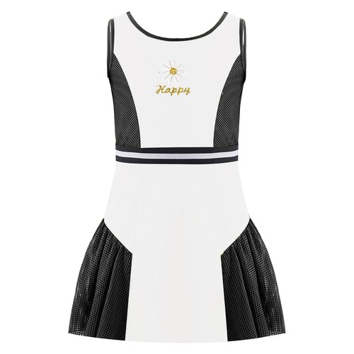 Kids Girls Dress Training Skirt Floral Print Costume Sports Activewear Athletic - Picture 18 of 39