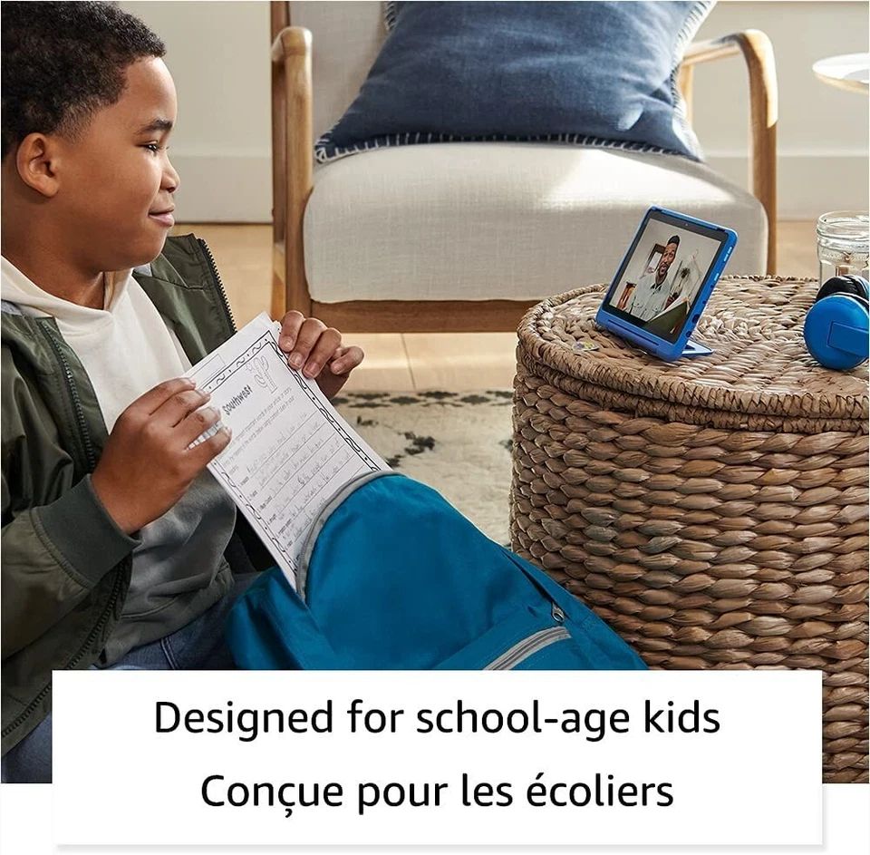 Amazon Fire 7 Kids Pro For Age 6+ With 16GB 9th Generation Black New Sealed Box - Image 4 of 4