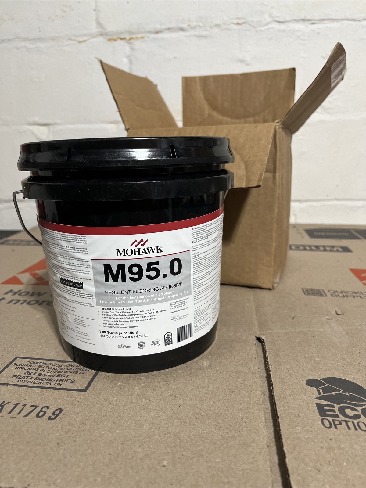 Mohawk M95.0 Resilient Flooring Adhesive 1 Gallon eBay