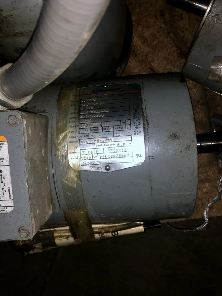 ALTRA / BOSTON GEAR, JUTF-B, TEFC, 1.5HP, 1800 RPM - Image 2 of 3