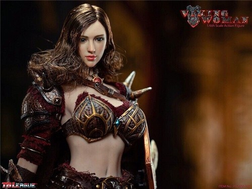 1/6 Scale TBLeague PHICEN Viking Woman Action Figure Soldier - Picture 4 of 13