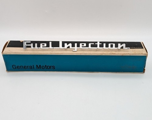 Corvette 1957 nuevo en stock emblemas de inyección de combustible - par - nuevo stock antiguo - 3742212 - Imagen 6 de 7