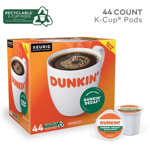 Dunkin' Decaf Kaffee Keurig K-Cup Pods Medium Roast entkoffeiniert 44 oder 88/Box - Bild 13 von 15