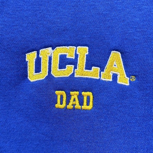 Pullover Boxercraft uomo colletto UCLA papà pile quarto zip blu royal 2XL nuovo con etichette - Foto 3 di 5