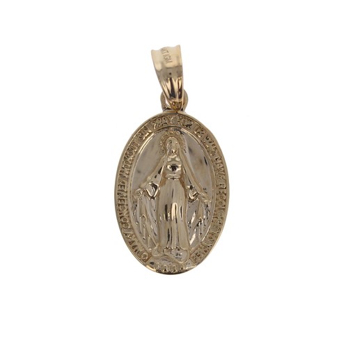 14kt Gold Mutter Maria Anhänger, echt 14kt Gold, Lady Guadalupe Anhänger - Bild 1 von 3