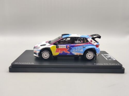 Rarissima Skoda Fabia RS Rally2 Nasser Al-Attiyah Jordan Rally 2024 1:43!! - Foto 4 di 11
