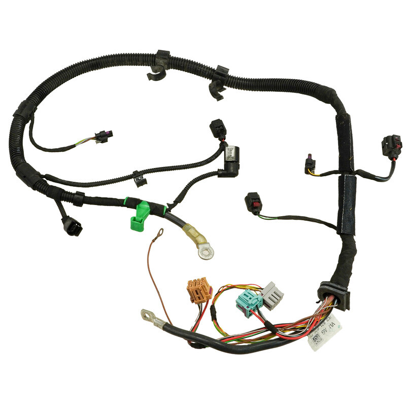 Kabelset gloeibougieaansluiting compatibel met VW T5 7EA 7EB 7EJ 7HB 7JD 7EF 2.5 TDI 2005-2013 vervanging voor 070971277B