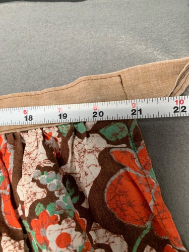 Vintage Handmade Floral Cotton Apron with Pocket Tie Closure - 第 6/6 張圖片