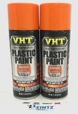 VHT SP823-2 PACK GLOSS ORANGE High Temperature Plastic Paint - 11 oz Aerosol