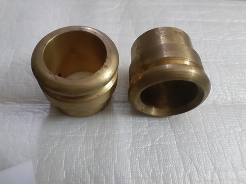 FIT FOR HARLEY RAT ROD BOBBER CHOPPER BRASS EXHAUST TIPS FOR 1 3/4" PIPES PAIR - Picture 2 of 3