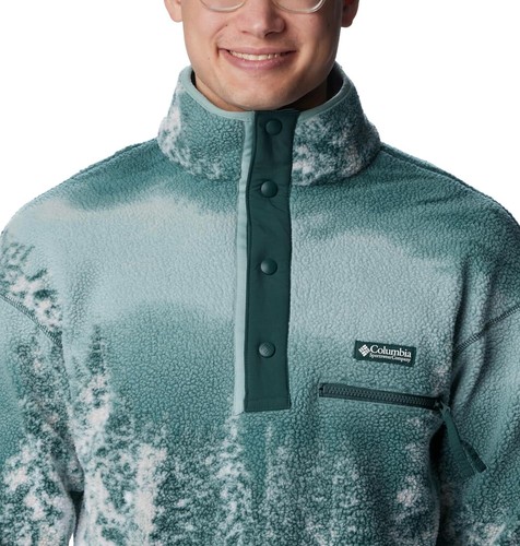 Columbia Men's Helvetia Half Snap Fleece Pullover Jacket - Picture 52 of 72