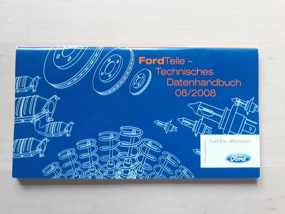 Technisches Datenhandbuch 2008 Ford Service auch Focus RS & ST - Bild 1 von 2